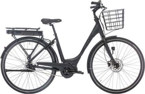 Winther Superbe 2 28 tum 7-vxl 48 cm Matt Svart Batteri 8.8AH i gruppen CYKLAR / ELCYKLAR hos Sävedalens Cykel - 1956 (9101990548-8-D)